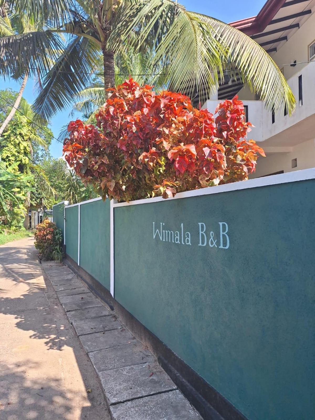 Wimala B&B Bentota Exteriér fotografie